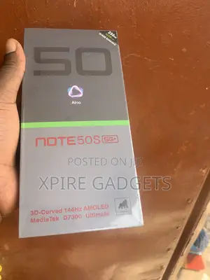 New Infinix Note 50s 256 GB Black