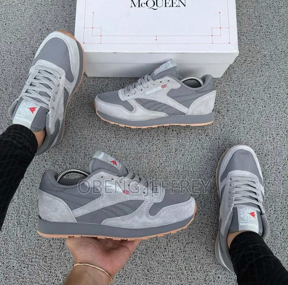 Original Reebok Classic Grey Suede