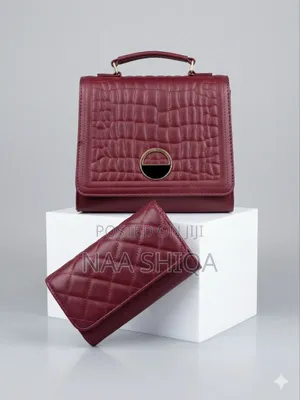 Premium 2-in-1 Luxury Handbag Set – Elegant Stylish