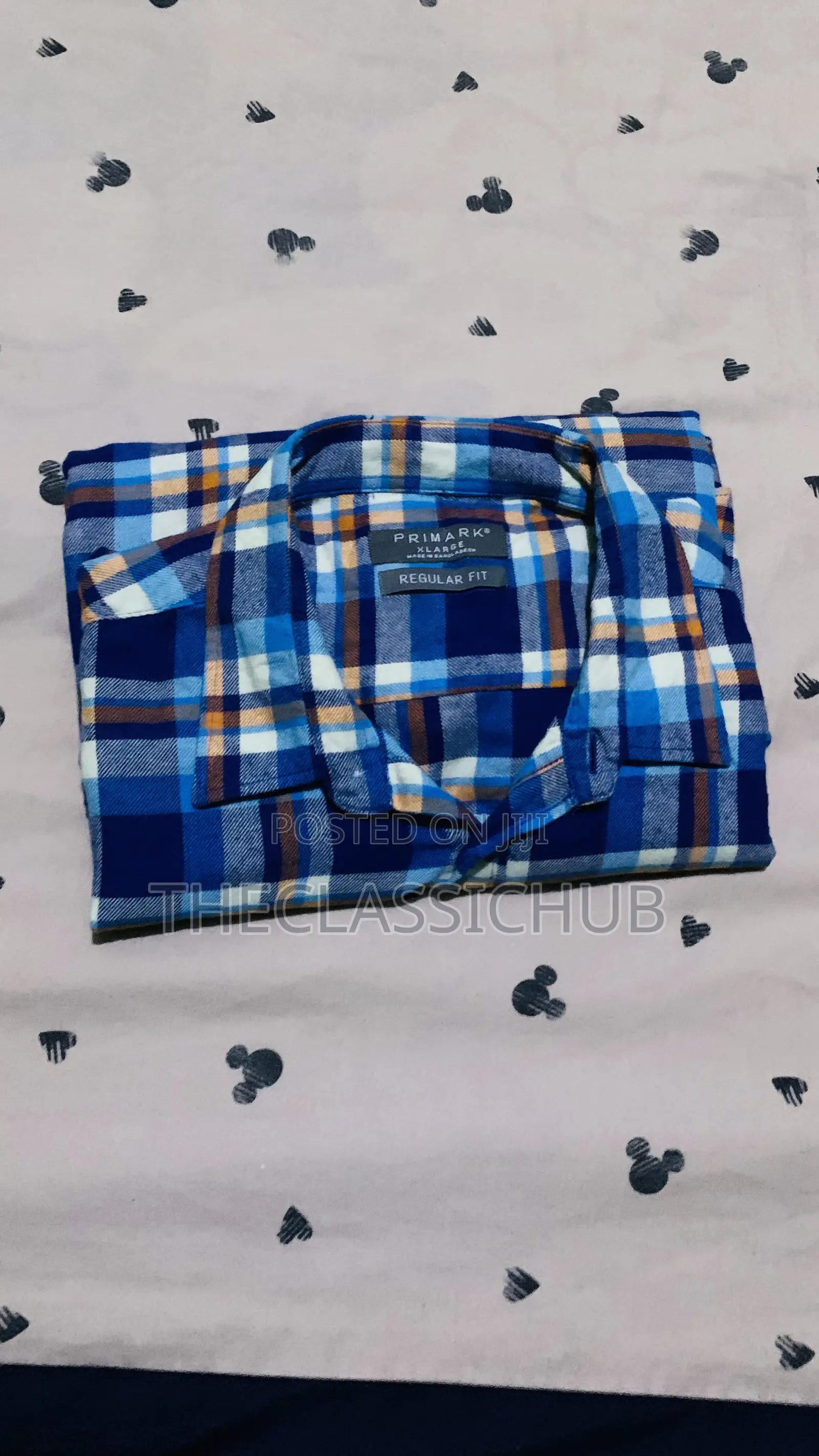 Primark Men’S Regular Fit Plaid Shirt
