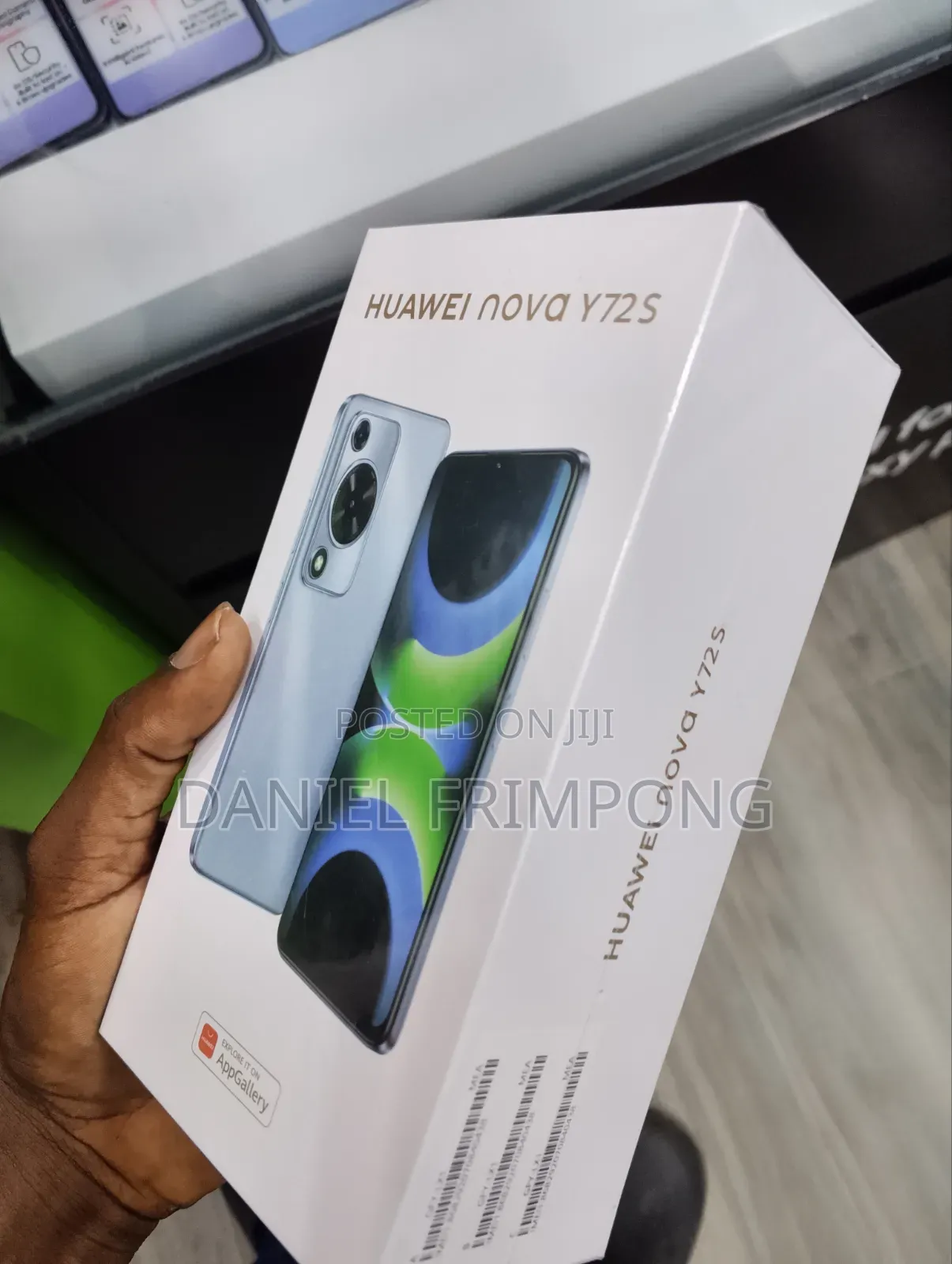 New Huawei Nova Y72S 4G 128 GB Blue