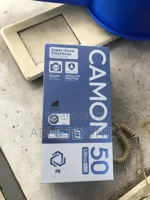 New Tecno Camon 50 Ultra 512 GB Black