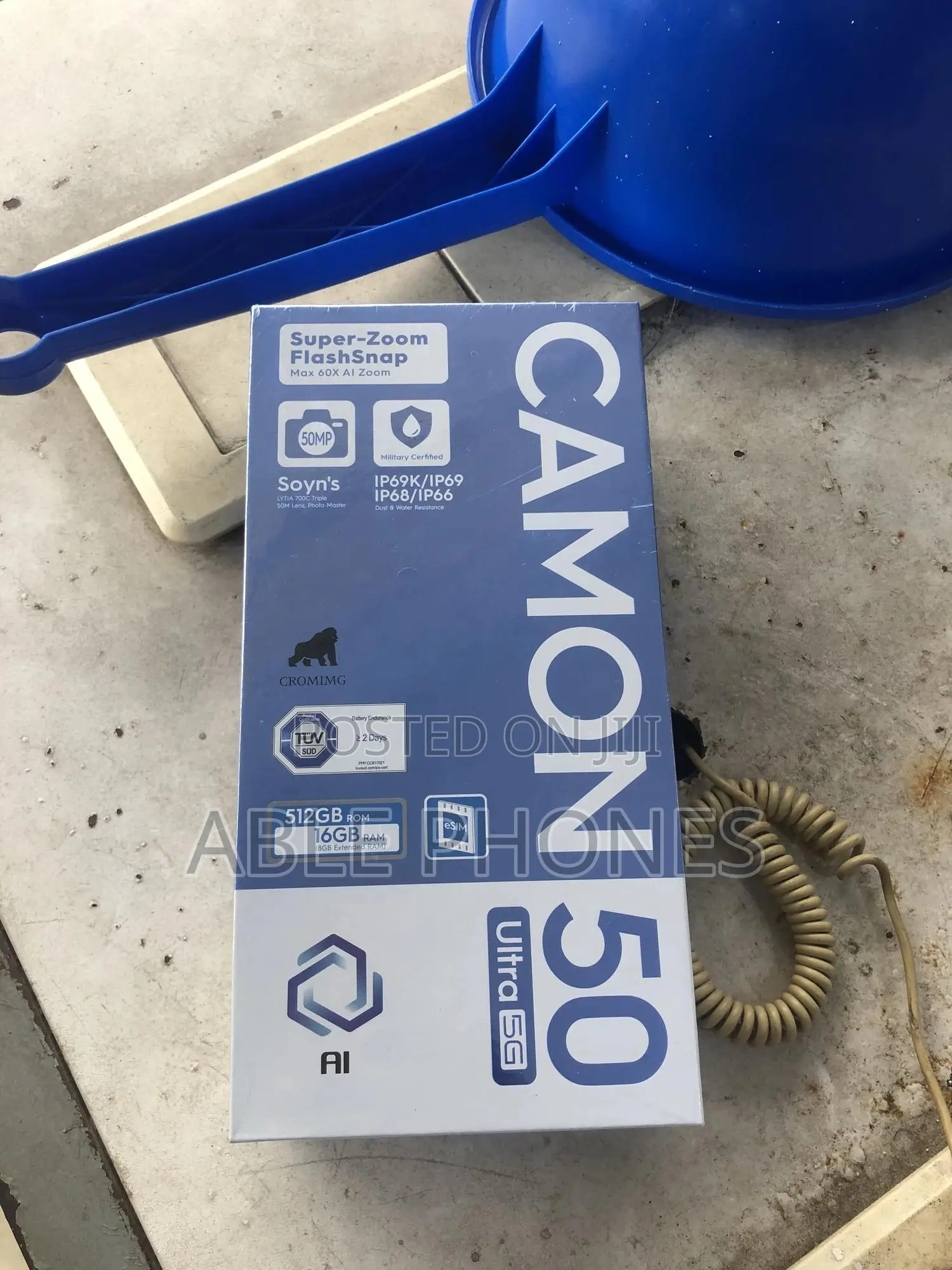 New Tecno Camon 50 Ultra 512 GB Black