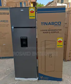 Nasco D2-320 Top Freezer Fridge With Dispenser *280 Liters *