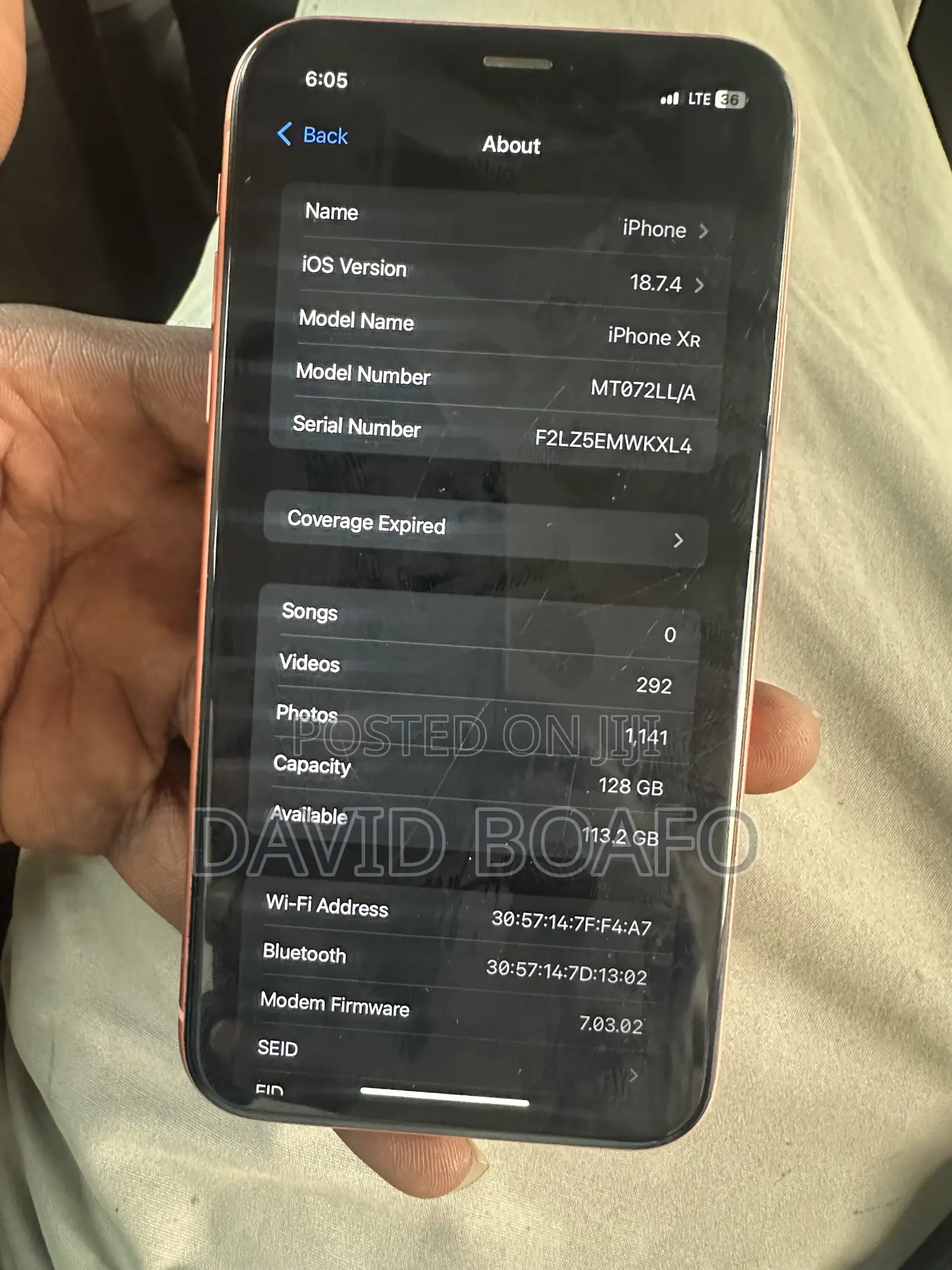 Apple iPhone XR 128 GB Orange