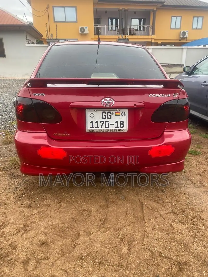 Toyota Corolla 1.8 2008 Red