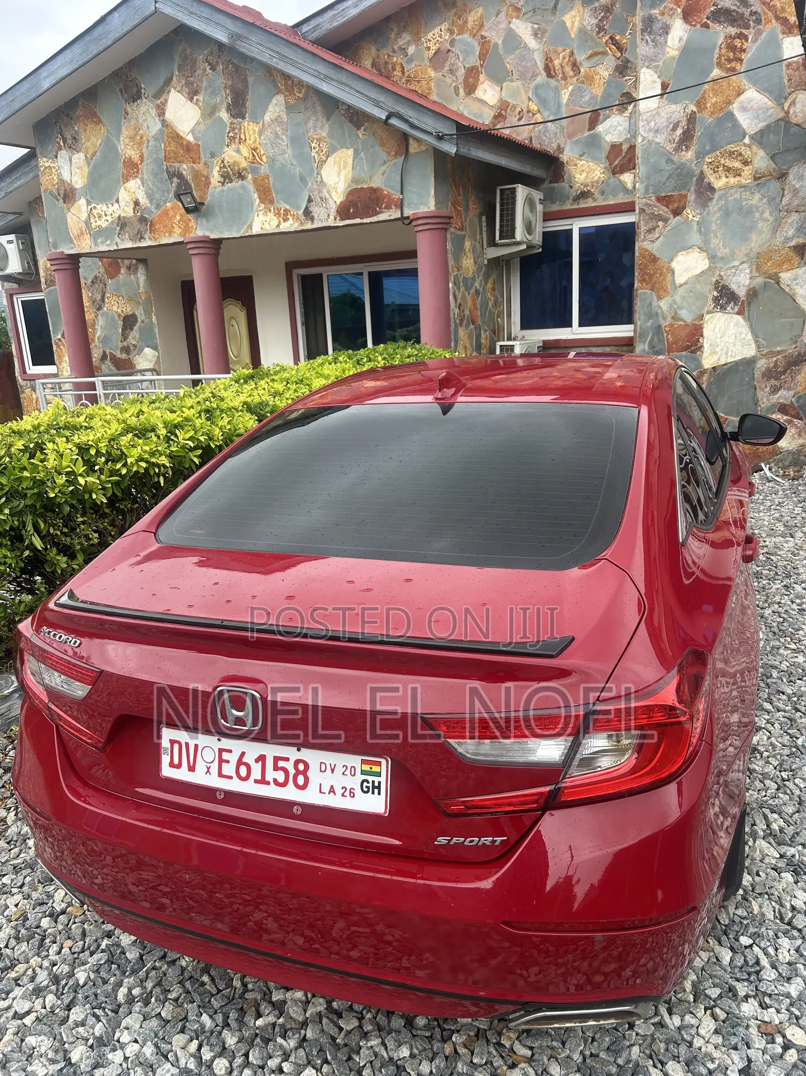 Honda Accord Sport 2018 Red