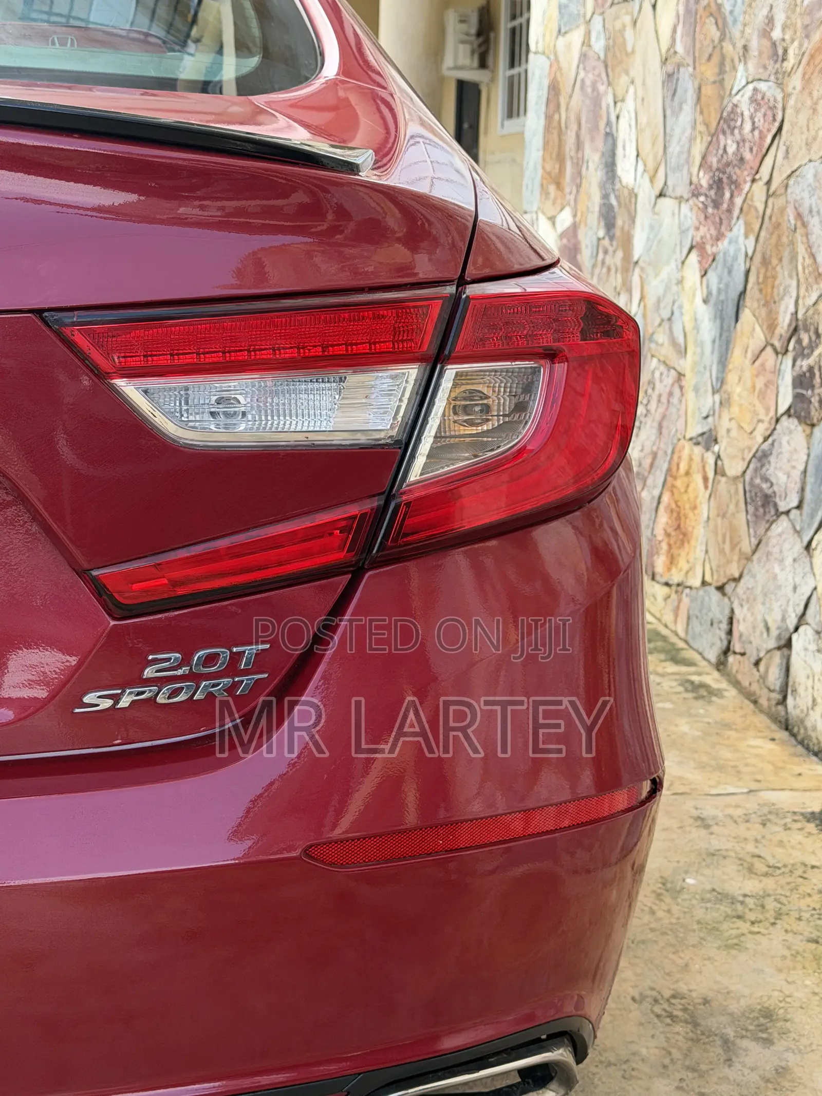Honda Accord Sport 2.0T 2021 Red