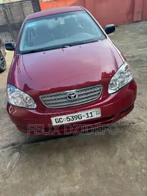 Toyota Corolla 2006 Red