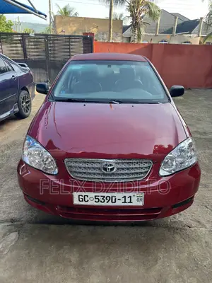 Toyota Corolla 2006 Red