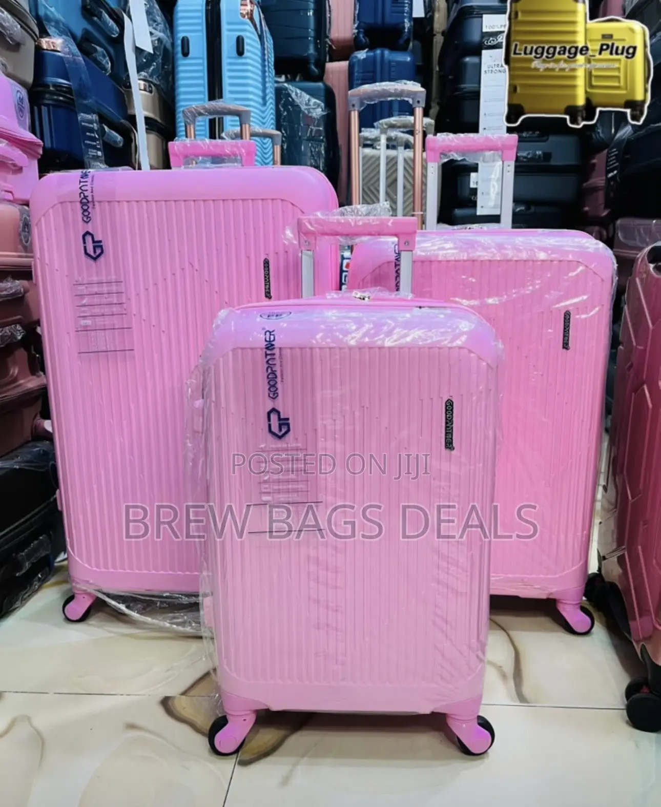 Quality Goodpartner 3set Super Anticrack Unbreakable Traveling Bag.