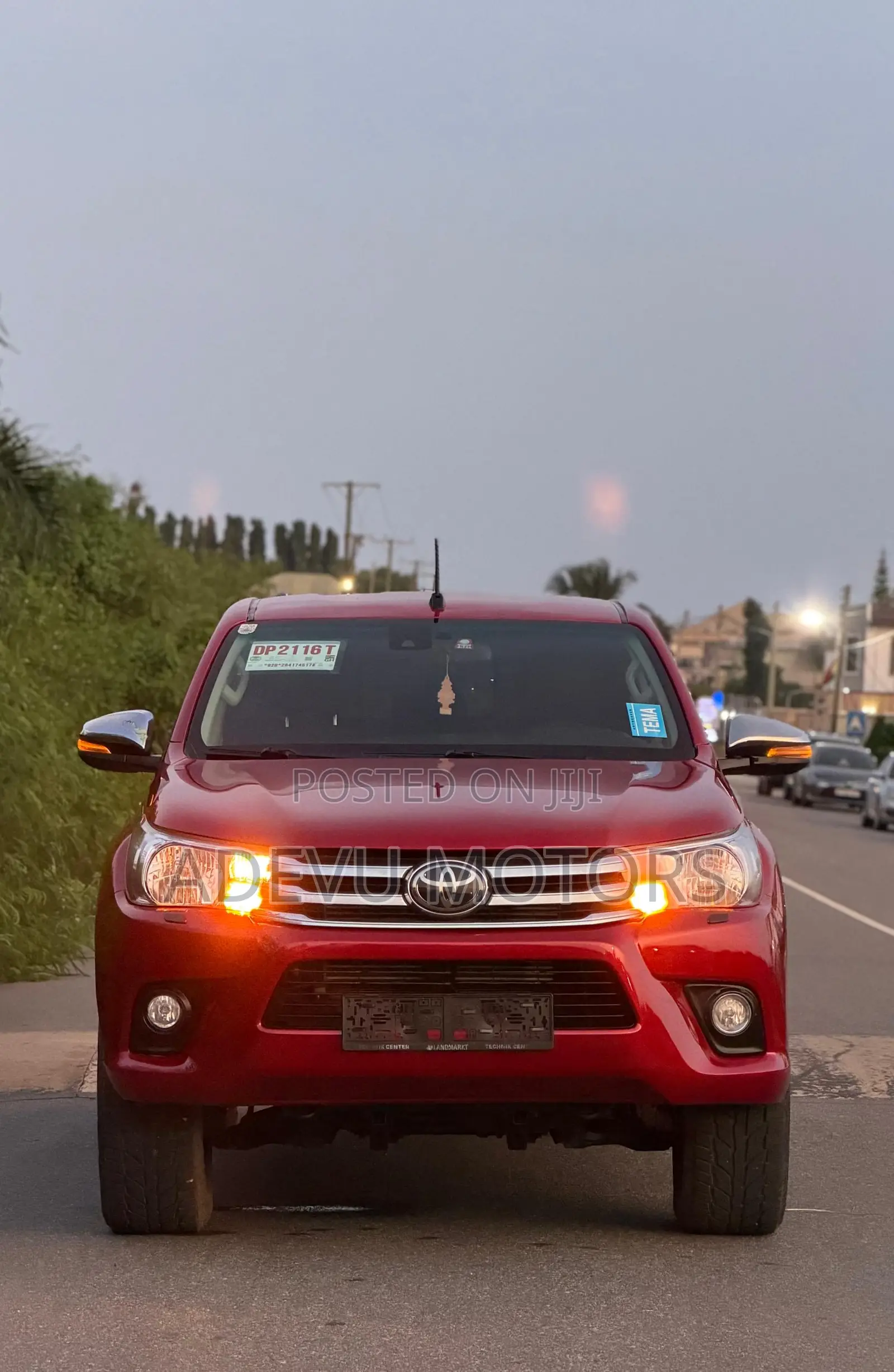 Toyota Hilux Revo Double Cab Deisel 2.4 RWD 2018 Burgundy