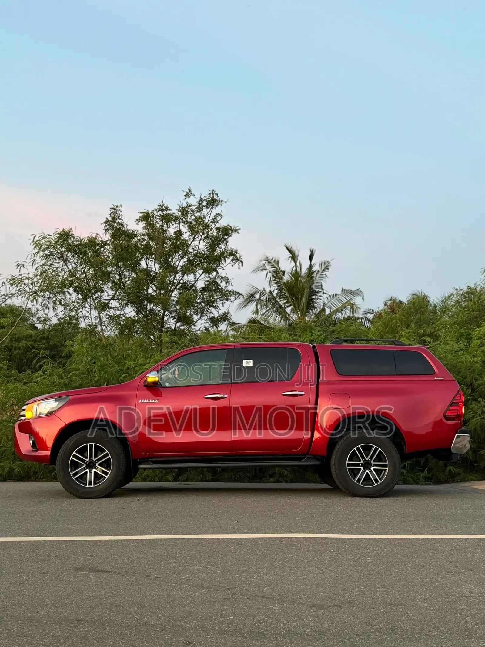 Toyota Hilux Revo Double Cab Deisel 2.4 RWD 2018 Burgundy