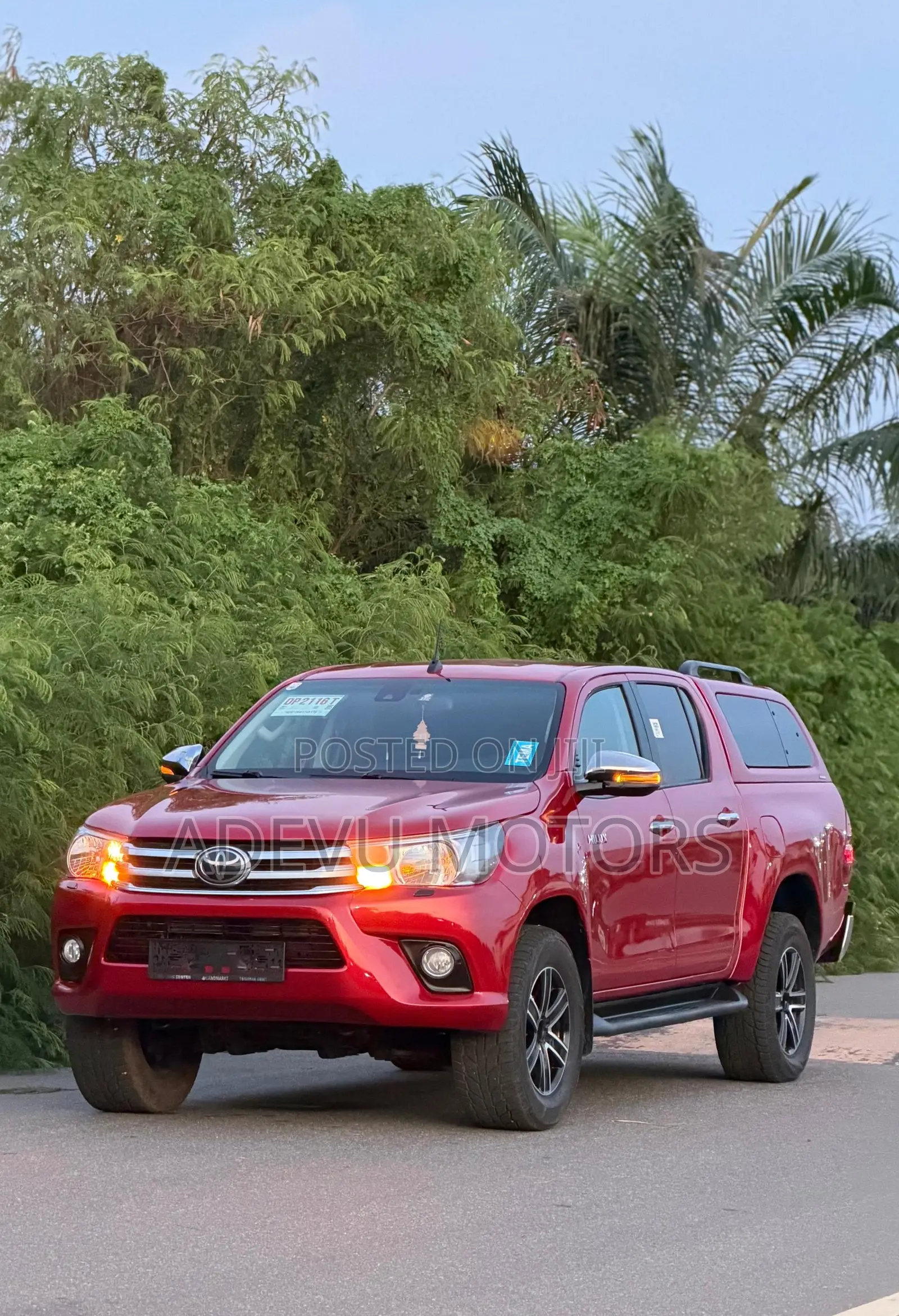 Toyota Hilux Revo Double Cab Deisel 2.4 RWD 2018 Burgundy
