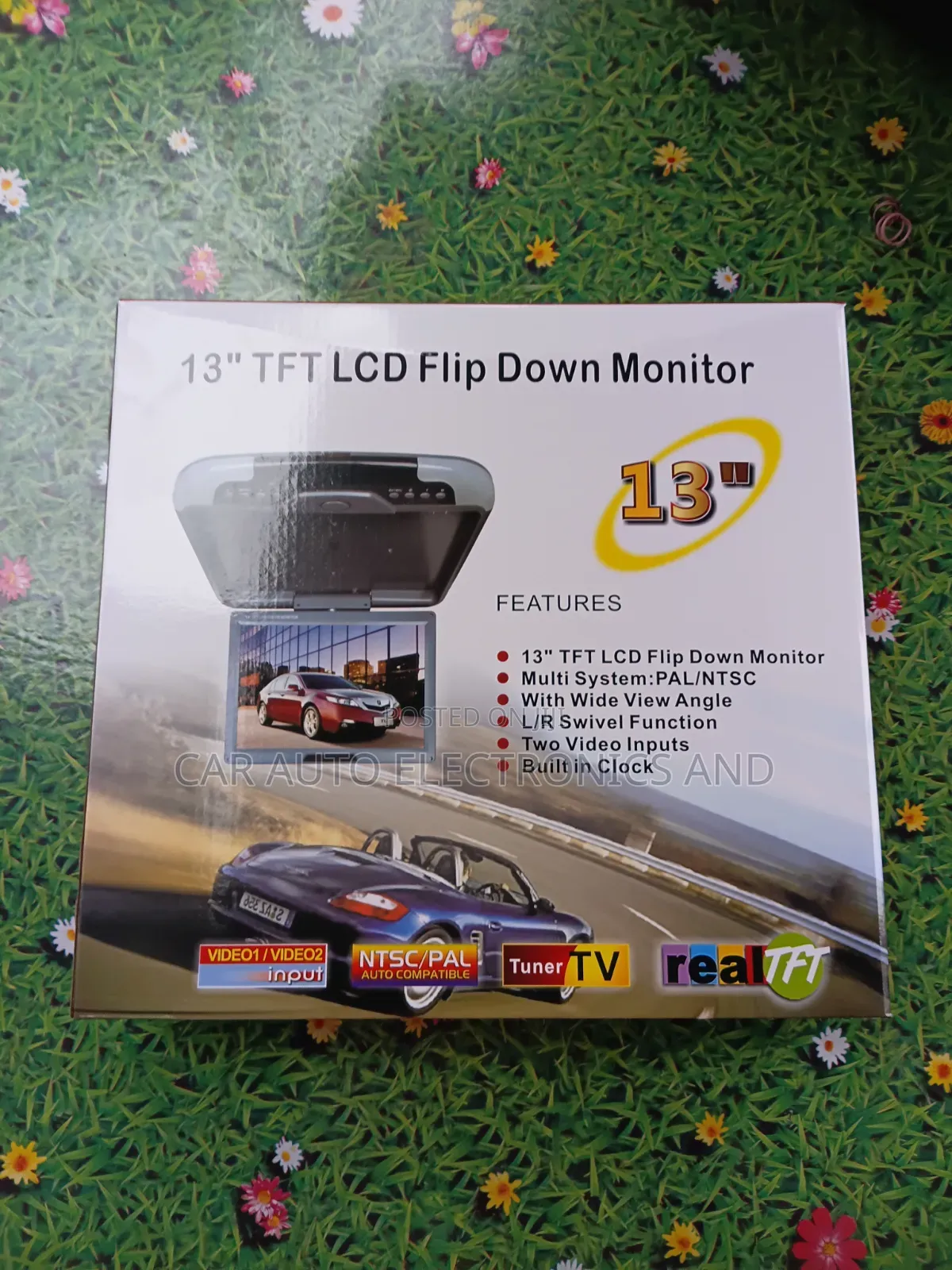 13" TFT LCD Roof Mount Monitor-Upgrade Your Car Entertainment.