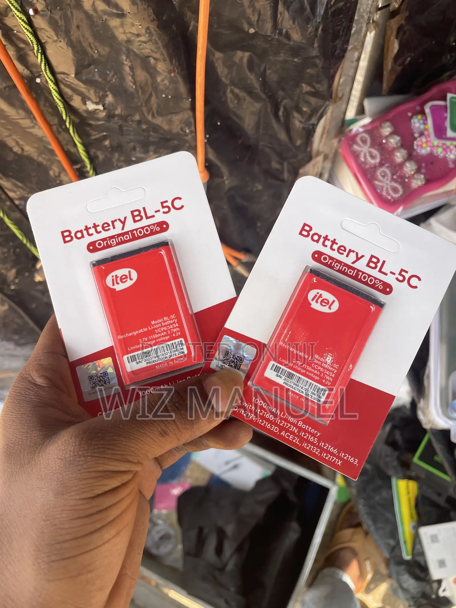 Original Itel Bl-5c Battery