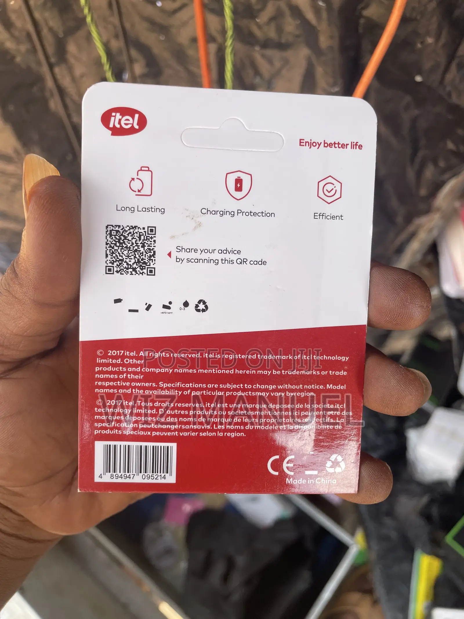 Original Itel Bl-5c Battery
