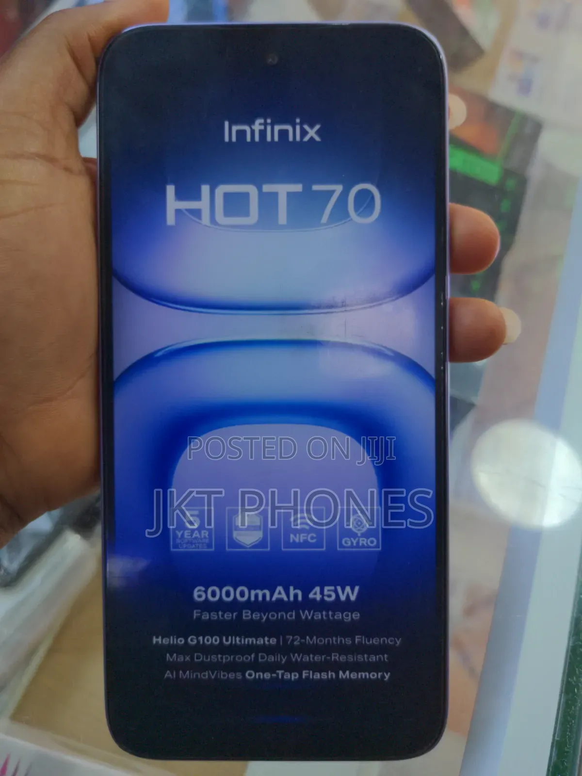 New Infinix Hot 70 256 GB Purple