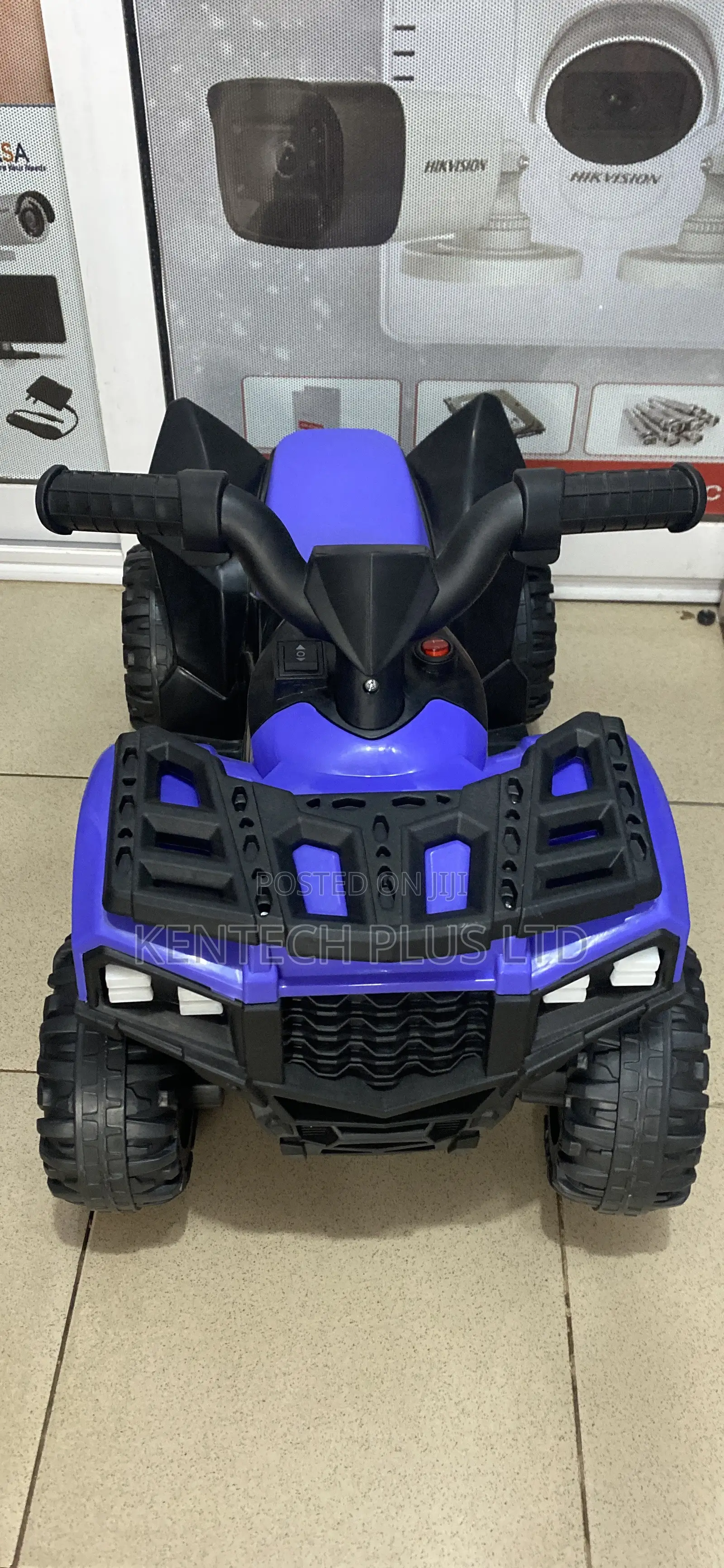 Kid’S Electric Rechargeable Bike 4 Tyres 1-5,6 Years