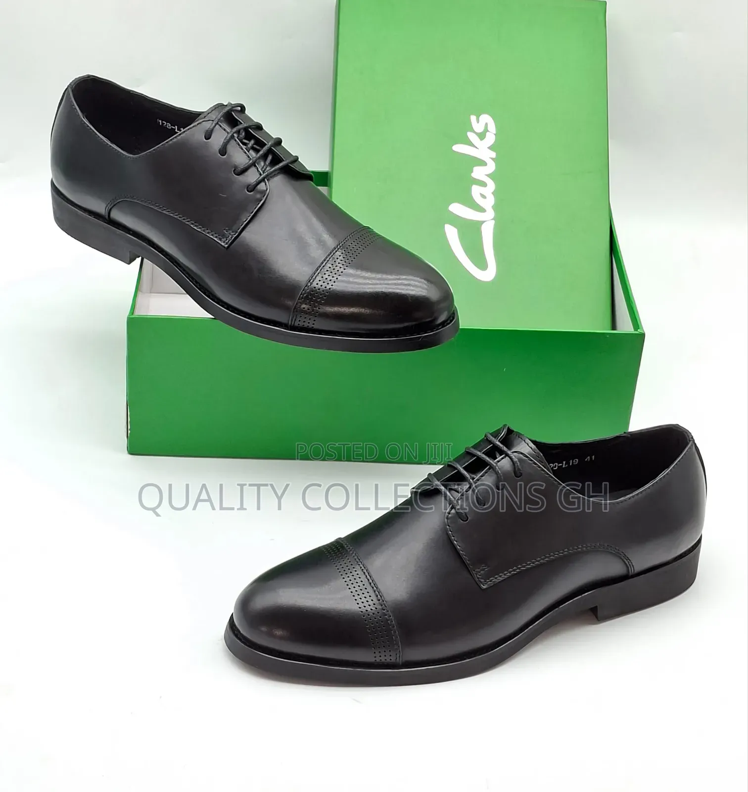 Clarks Derby Leather Shoe