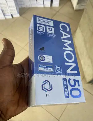 New Tecno Camon 50 Ultra 512 GB Black