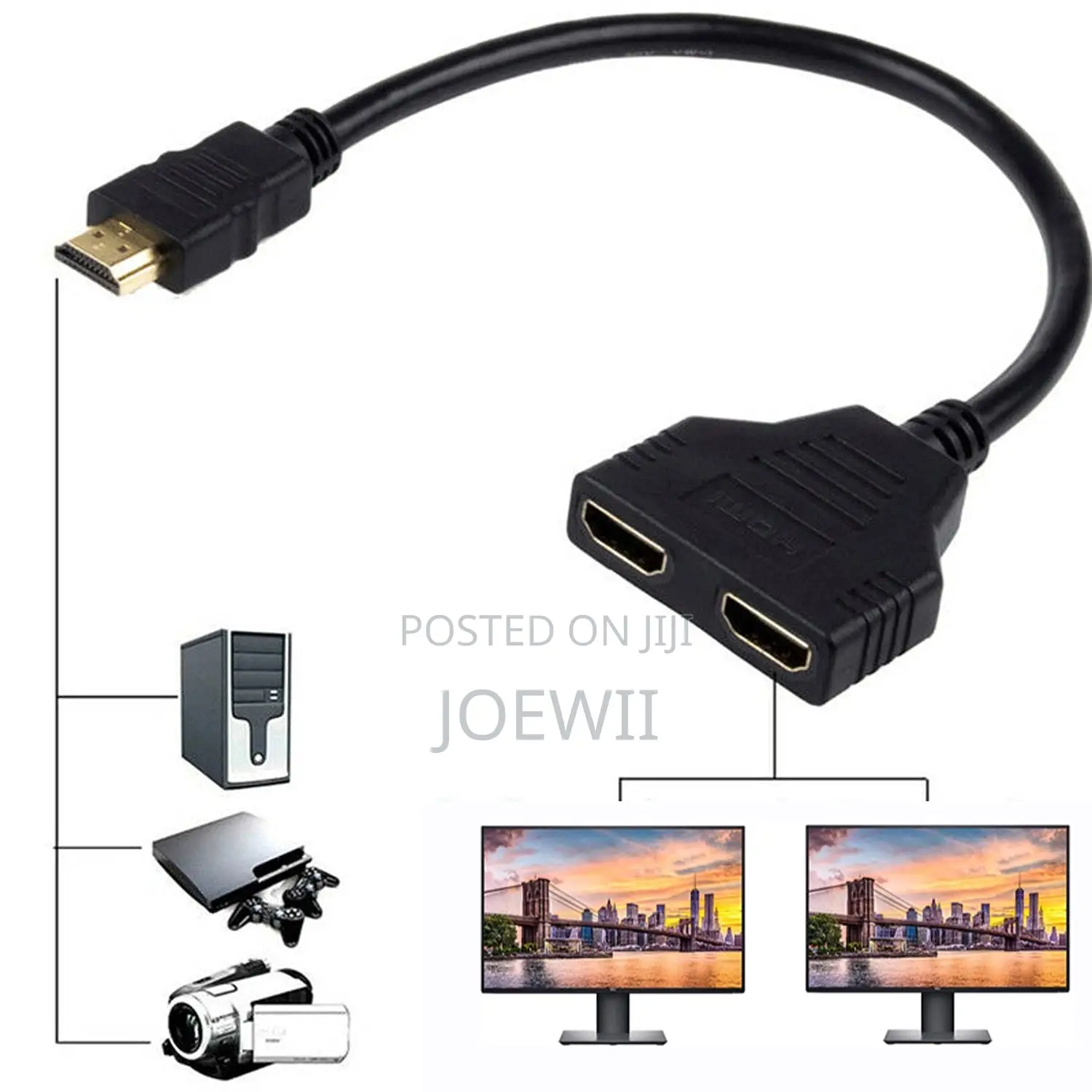 Hdmi Splitter 2 Out 1 In