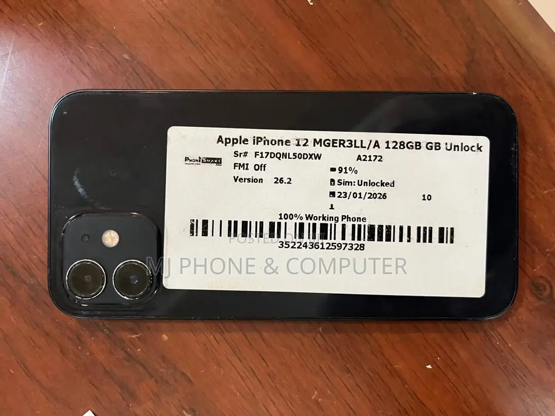 Apple iPhone 12 128 GB Black