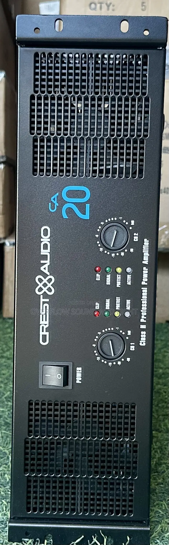Crest Audio Ca20 2 Channel Power Amplifier ( Long Board)