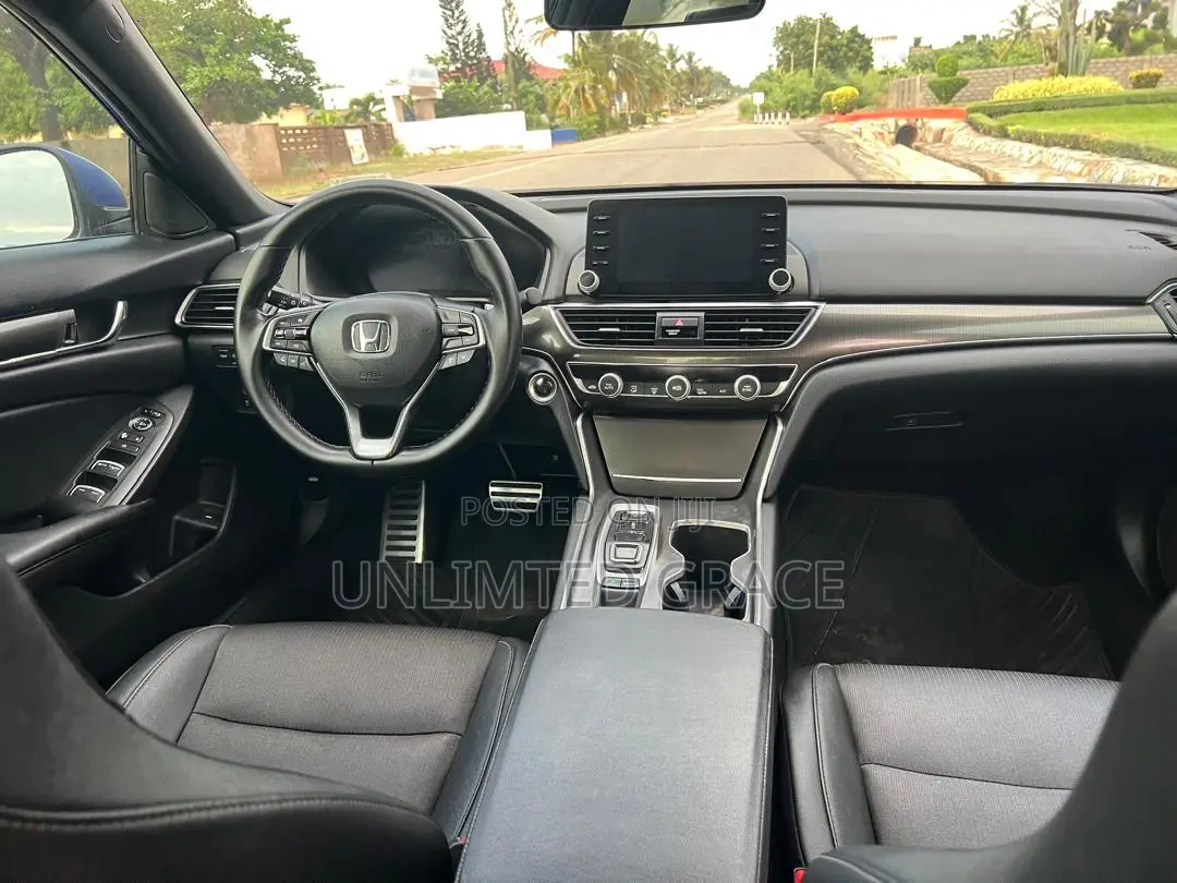 Honda Accord Sport (2.0L 4cyl Turbo 10A) 2019 Blue