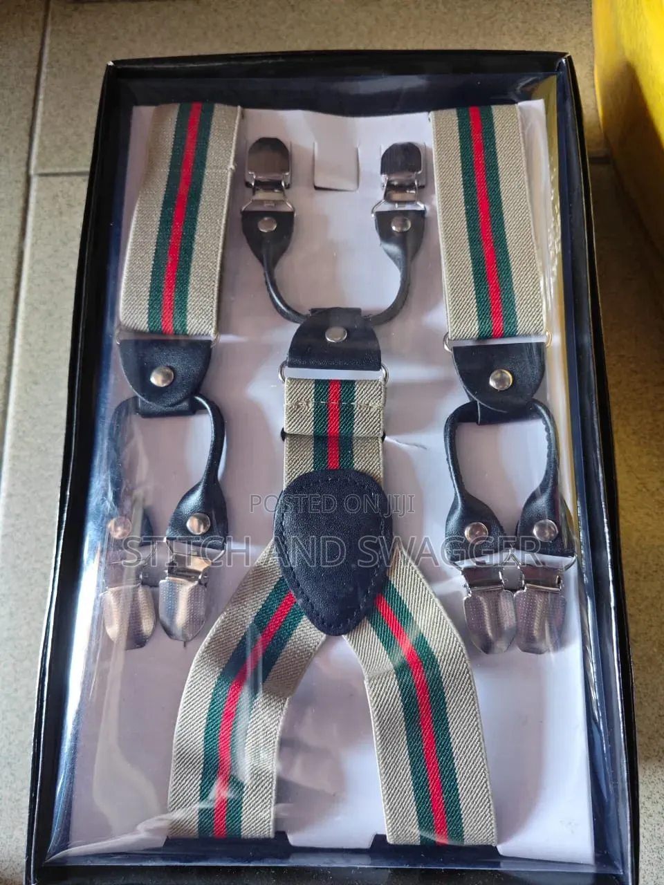 Doule Clip Suspenders