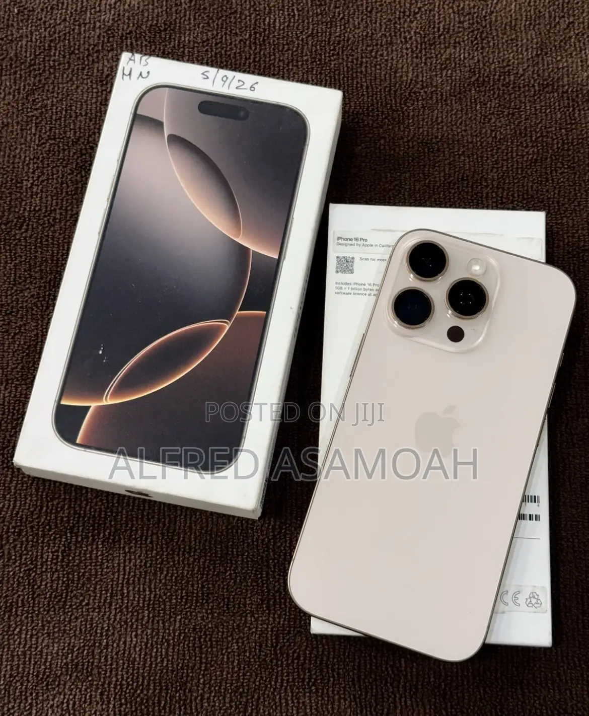 New Apple iPhone 16 Pro Max 256 GB Gold