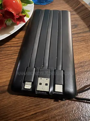 Power Bank With Cables