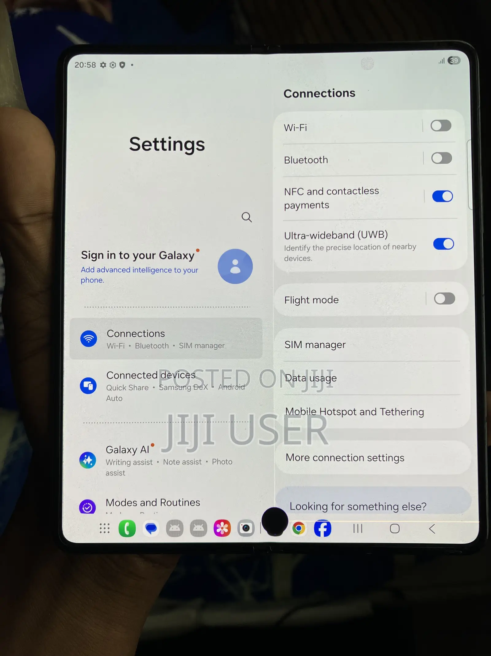 Samsung Galaxy Z Fold 5 256 GB Black