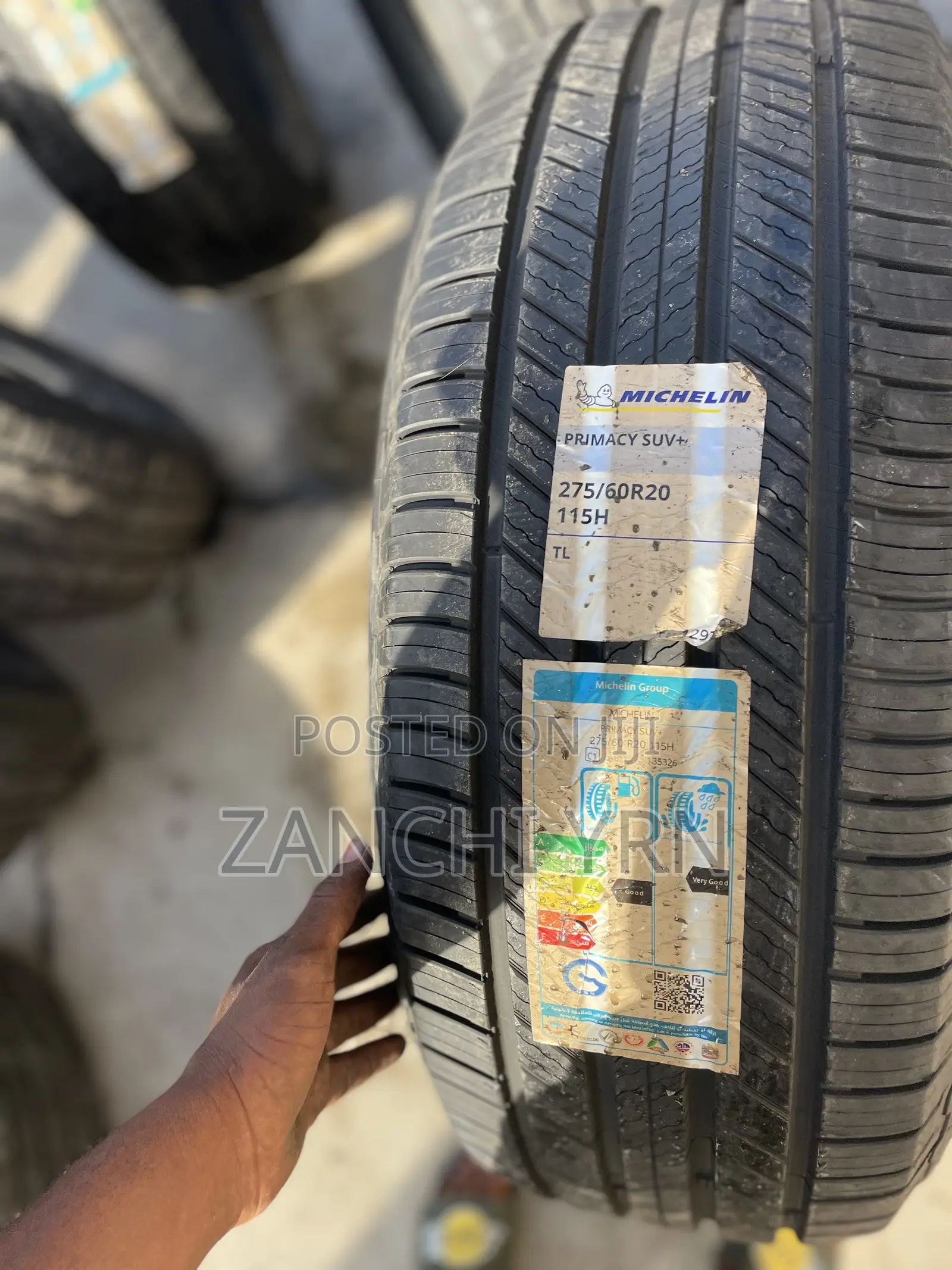 275/60r20 115h Michelin Primacy Suv+