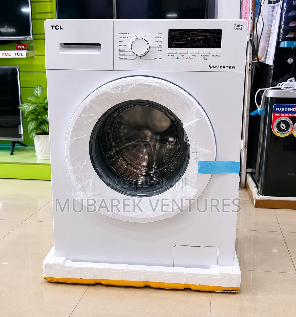 Tcl 7kg Front Load Washing Machine