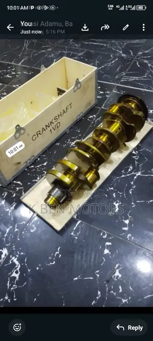 Toyota Land Cruiser V8 Diesel Crankshaft 1vd