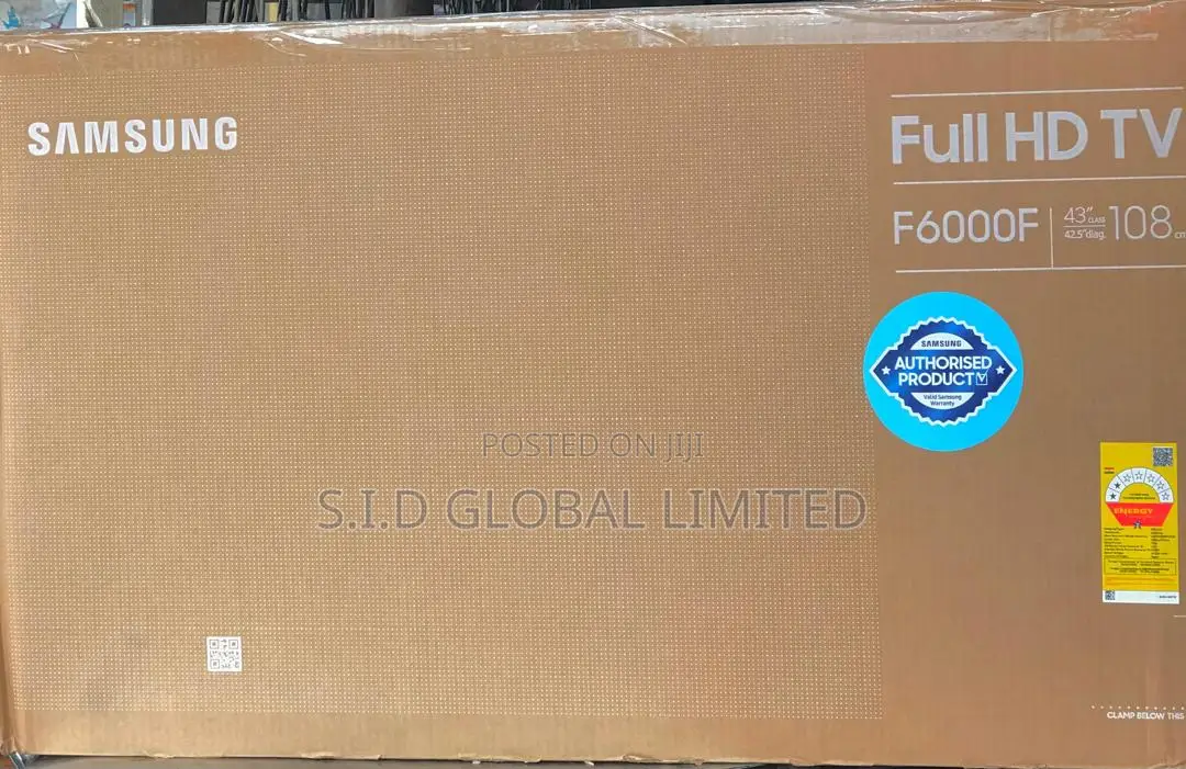 Samsung 43" (Ua43f6000f) Full Hd Tv