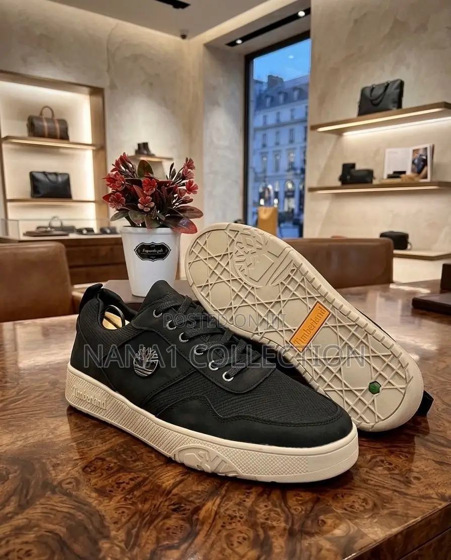 Timberland Leather Lace — Up Sneakers in Six Different Colors