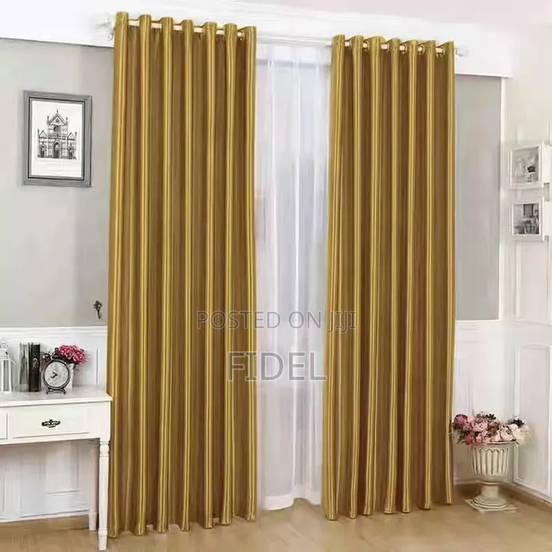 Plain 2in1 Sunblock Curtains