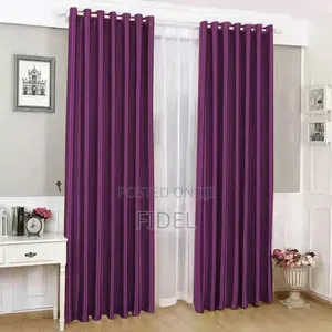 Plain 2in1 Sunblock Curtains