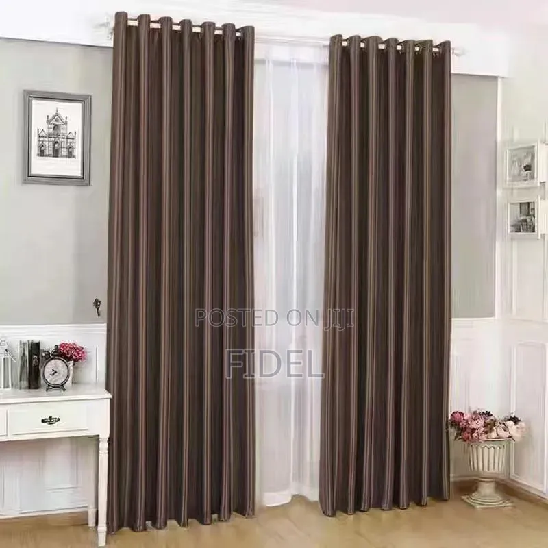 Plain 2in1 Sunblock Curtains