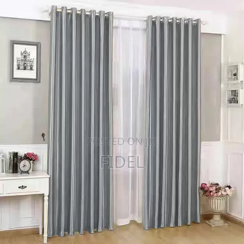 Plain 2in1 Sunblock Curtains