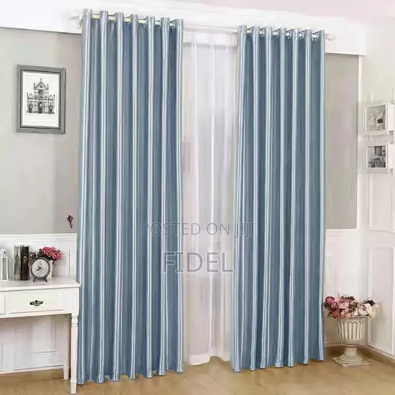 Plain 2in1 Sunblock Curtains
