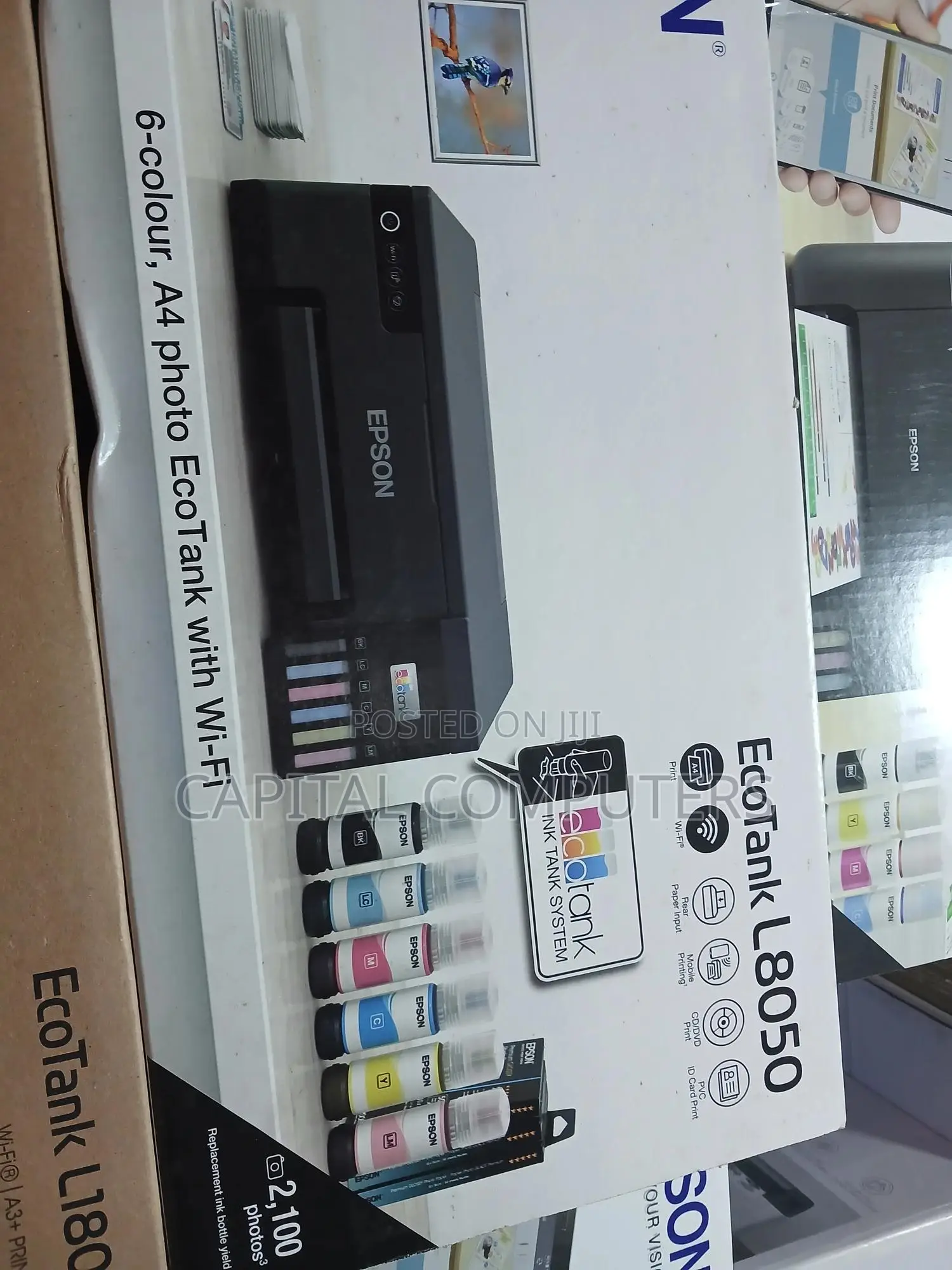 Epson L8050 Wifi Photo Ink Tank Printer
Share