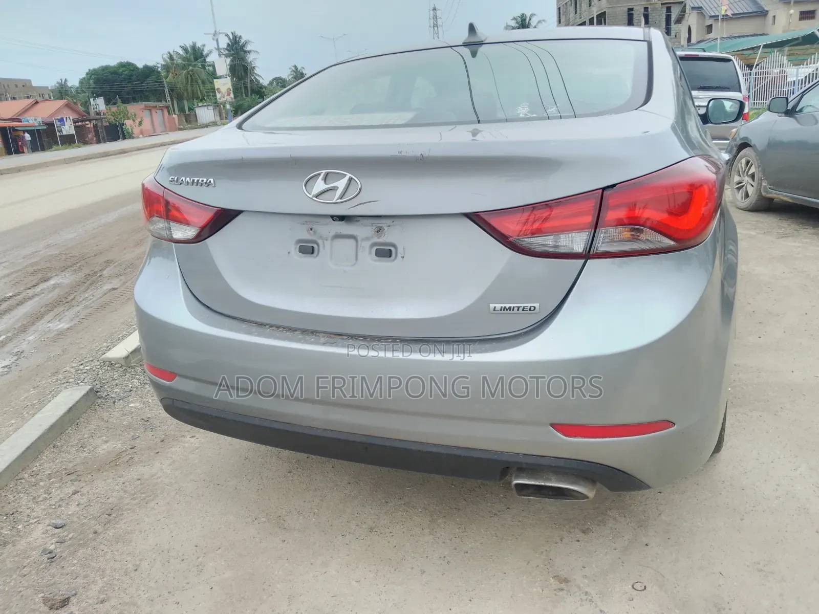 Hyundai Elantra Limited 4dr Sedan (1.8L 4cyl 6A) 2015 Gray