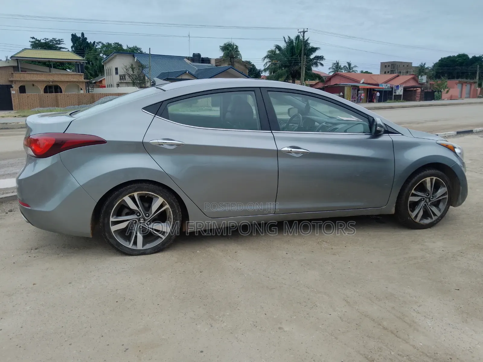 Hyundai Elantra Limited 4dr Sedan (1.8L 4cyl 6A) 2015 Gray