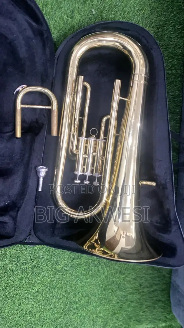 Clean Marching Euphonium / Baritone Horn (With Hard Case)