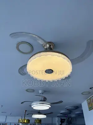 75w Intellectual Fan Light With Remote and Wall Mount