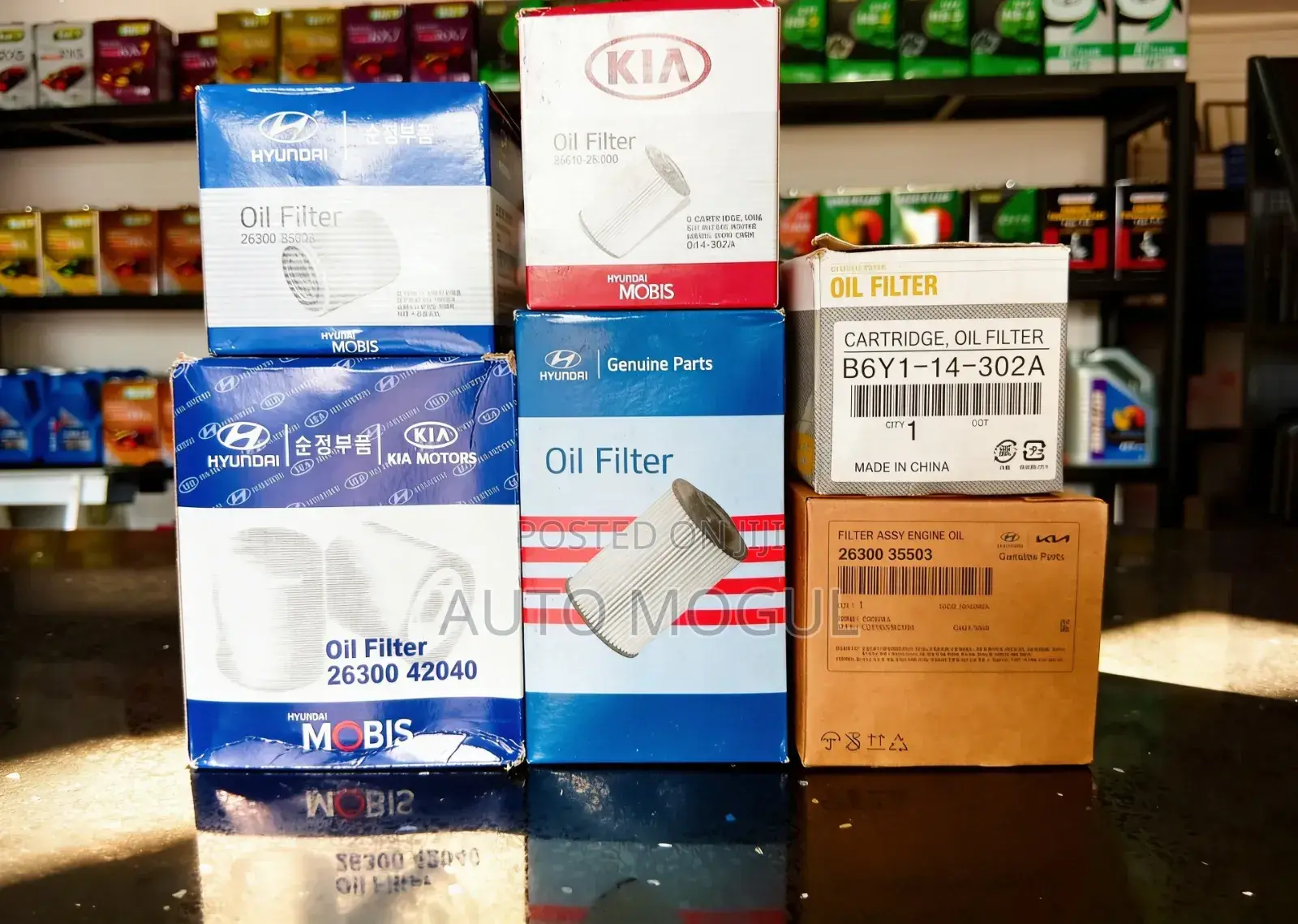 Genuine Oil Filters for Kia Hyundai Vehicles
