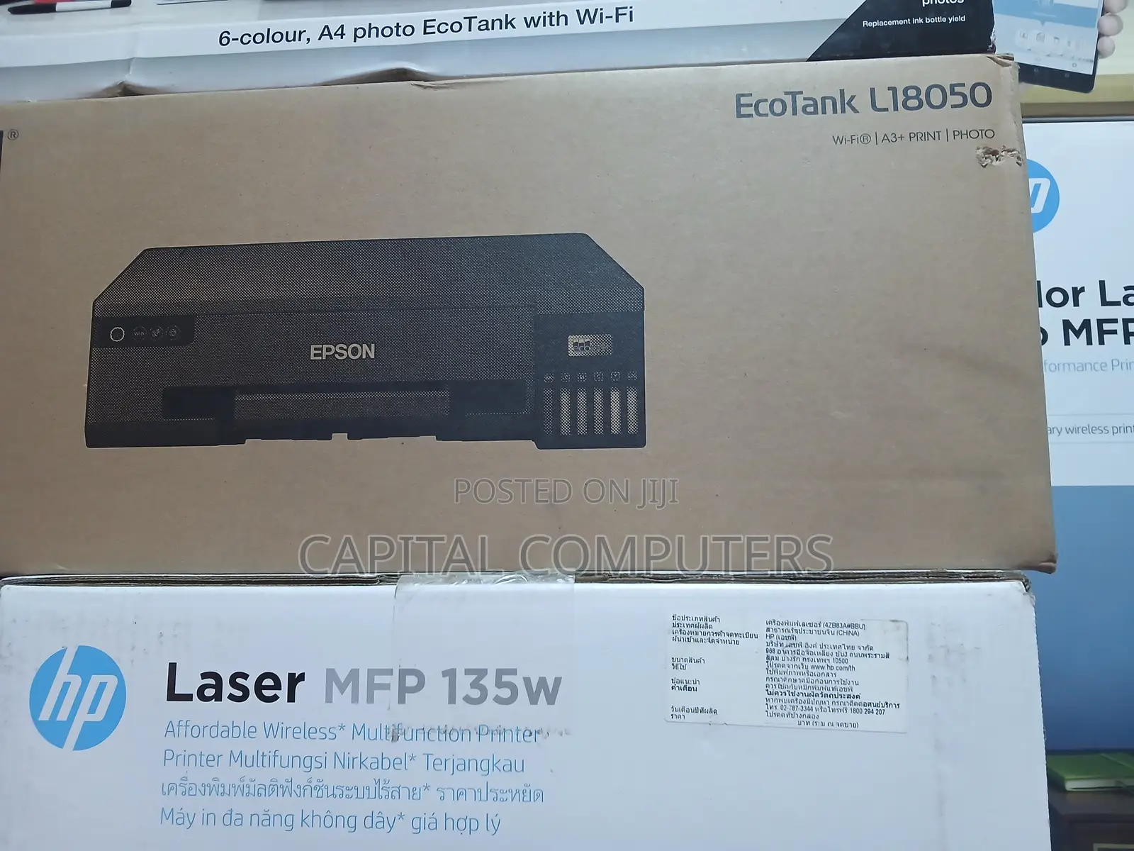 Epson Ecotank Photo L18050 A3+ Wi-Fi 6-Colour Photo Ink Tank Printer